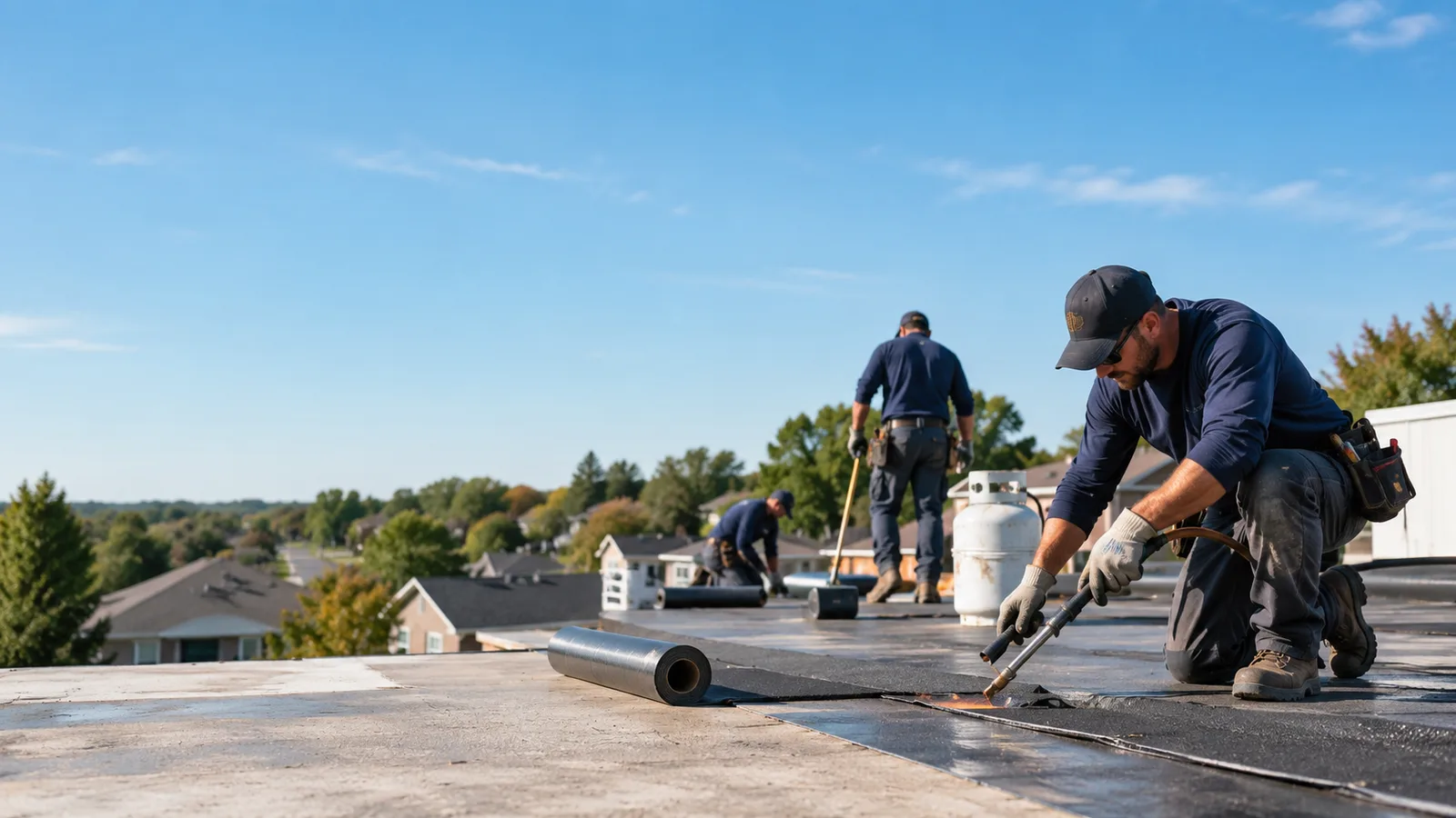 Flat Roof Leak Repair providers in Comanche, OK